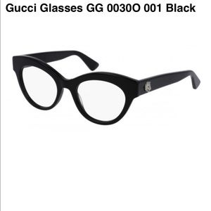 Gucci Cat eye black optical eyeglasses NEW